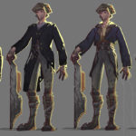 Shield Project Close ups of Character Variations
