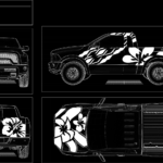 Decal Flower Truck Designs #3